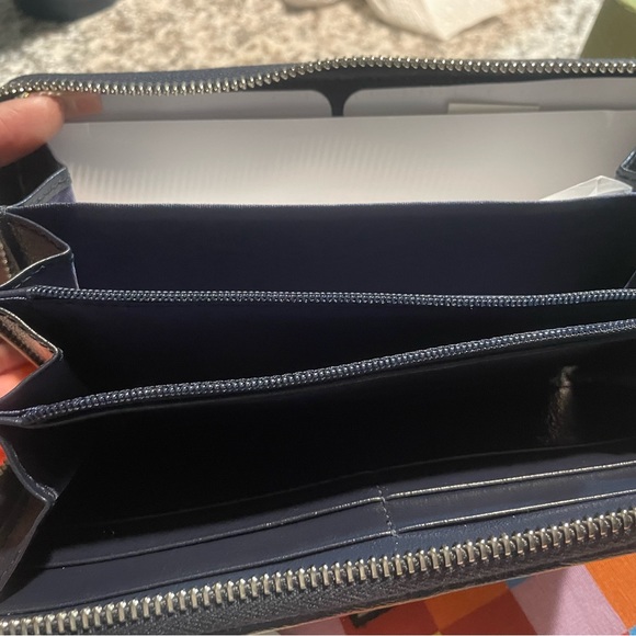 Authentic Gucci multicolored/blue zipper wallet - Picture 3 of 7
